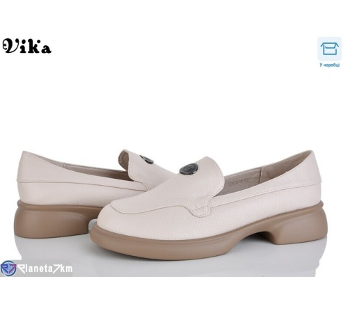 Туфлі жіночі на весну/осінь (8 пар р.36-41) бежевий  "Vika"