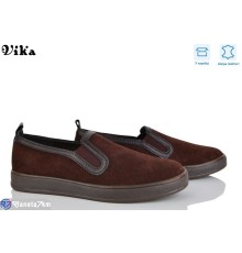 Сліпони жіночі на весну/осінь (8 пар р.36-41) коричневий  "Vika"