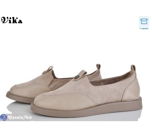 Туфлі жіночі на весну/осінь (8 пар р.36-41) бежевий  "Vika"