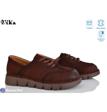 Туфлі жіночі на весну/осінь (8 пар р.36-41) коричневий  "Vika"