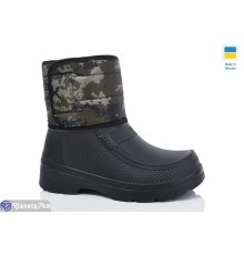 Чоловічі чоботи з піни на зиму (6 пар р.41-46) чорний  "LOTTOS"