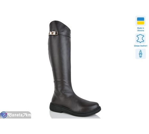 Чоботи жіночі на зиму (6 пар р.37-41) коричневий  "LIKA"