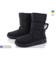 Дутики жіночі на зиму (8 пар р.37-41) чорний  "Favora"