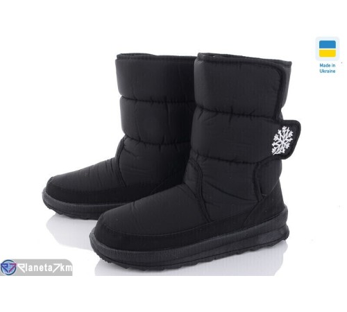 Дутики жіночі на зиму (8 пар р.37-41) чорний  "Favora"