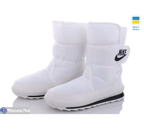 Дутики жіночі на зиму (8 пар р.37-41) білий  "Favora"