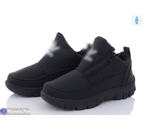 Черевики жіночі на зиму (6 пар р.36-41) чорний  "Favora"