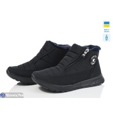 Дутики жіночі на зиму (6 пар р.37-41) чорний  "Favora"