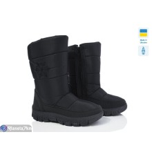 Дутики жіночі на зиму (6 пар р.36-41) чорний  "Favora"