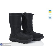 Дутики жіночі на зиму (6 пар р.36-41) чорний  "Favora"