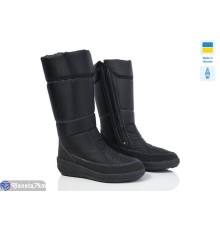 Дутики жіночі на зиму (6 пар р.37-42) чорний  "Favora"