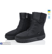 Дутики жіночі на зиму (6 пар р.38-42) чорний  "Favora"