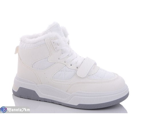 Черевики жіночі на зиму (8 пар р.36-41) білий  "Favora"