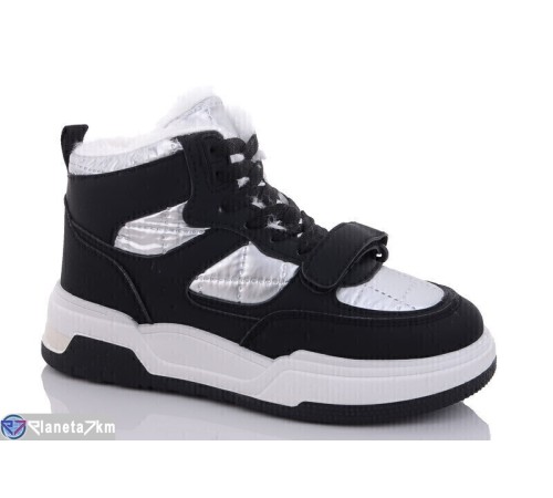 Черевики жіночі на зиму (8 пар р.36-41) чорний  "Favora"