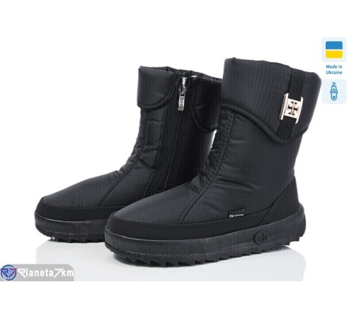 Дутики жіночі на зиму (6 пар р.38-42) чорний  "Favora"