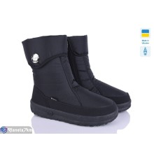 Дутики жіночі на зиму (6 пар р.36-41) чорний  "Favora"