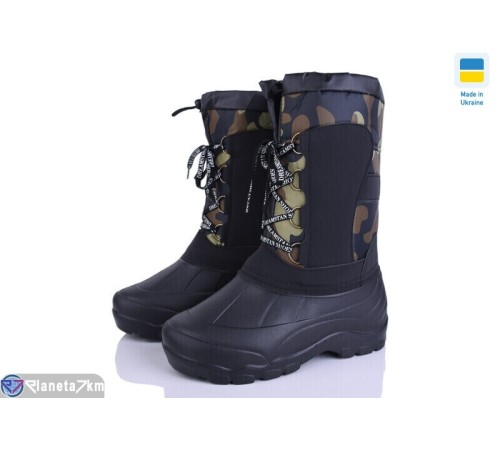 Чоловічі чоботи з піни на зиму (6 пар р.41-46) чорний  "Favora"