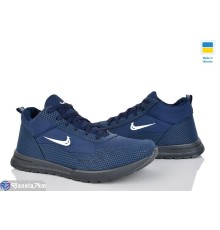 Кросівки чоловічі на зиму (6 пар р.41-45) синій  "Favora"