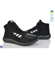 Кросівки чоловічі на зиму (6 пар р.41-45) чорний  "Favora"