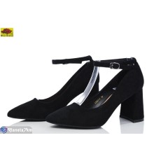 Туфлі жіночі на весну/осінь (6 пар р.36-40) чорний  "Mei De Li"