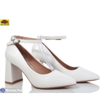 Туфлі жіночі на весну/осінь (6 пар р.36-40) білий  "Mei De Li"