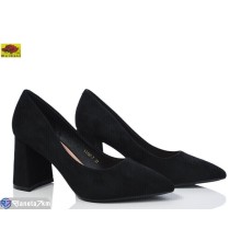 Туфлі жіночі на весну/осінь (6 пар р.36-40) чорний  "Mei De Li"