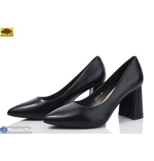 Туфлі жіночі на весну/осінь (6 пар р.36-40) чорний  "Mei De Li"