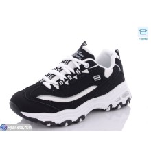 Кросівки жіночі на весну/осінь (8 пар р.36-41) чорний  "CLAN"