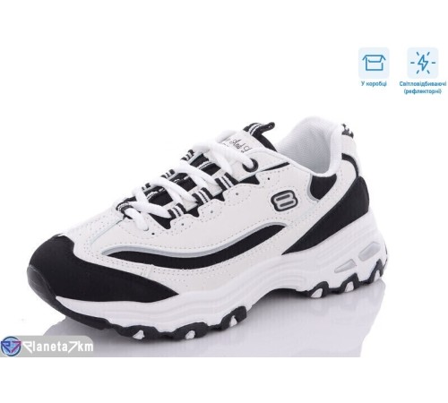 Кросівки жіночі на весну/осінь (8 пар р.36-41) білий  "CLAN"