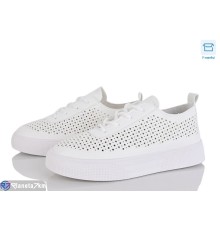 Кросівки жіночі на весну/осінь (8 пар р.36-41) білий  "CLAN"