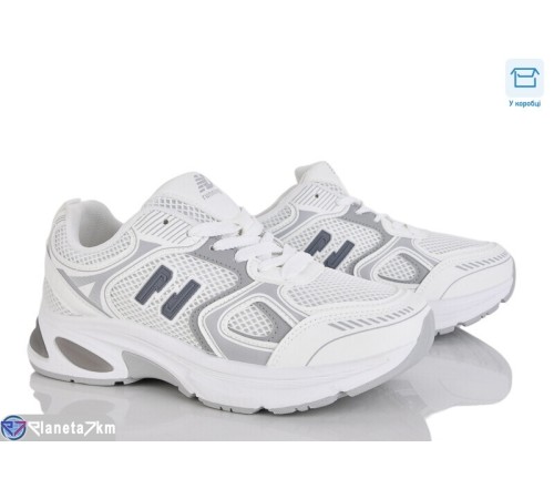 Кросівки жіночі на весну/осінь (8 пар р.36-41) білий  "CLAN"