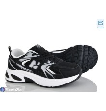 Кросівки жіночі на весну/осінь (8 пар р.36-41) чорний  "CLAN"