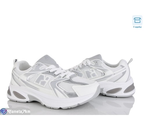 Кросівки жіночі на весну/осінь (8 пар р.36-41) білий  "CLAN"