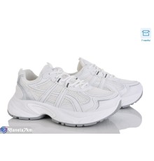 Кросівки жіночі на весну/осінь (8 пар р.36-41) білий  "CLAN"