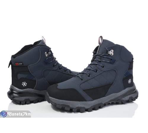 Черевики чоловічі на зиму (8 пар р.41-46) синій  "Mirella"