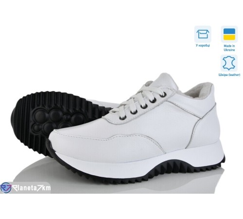 Кросівки жіночі на зиму (6 пар р.36-41) білий  "NATALI"