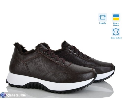 Кросівки жіночі на зиму (6 пар р.36-41) коричневий  "NATALI"