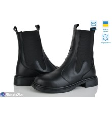 Черевики жіночі на зиму (6 пар р.36-41) чорний  "NATALI"