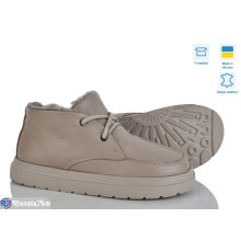 Черевики жіночі на зиму (7 пар р.36-42) бежевий  "NATALI"