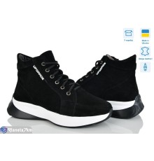 Черевики жіночі на зиму (6 пар р.36-41) чорний  "NATALI"