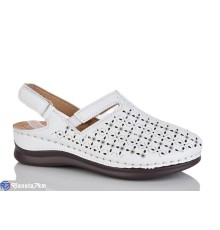 Туфлі жіночі на літо (8 пар р.37-42) білий  "ZORINA"