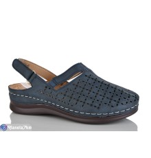 Туфлі жіночі на літо (8 пар р.37-42) синій  "ZORINA"