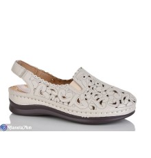 Туфлі жіночі на літо (8 пар р.37-42) бежевий  "ZORINA"