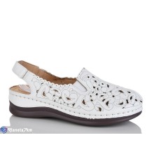 Туфлі жіночі на літо (8 пар р.37-42) білий  "ZORINA"