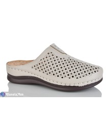 Жіночі сабо на літо (8 пар р.37-42) бежевий  "ZORINA"