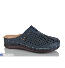 Жіночі сабо на літо (8 пар р.37-42) синій  "ZORINA"