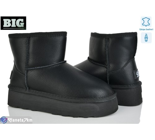 Уггі жіночі на зиму (6 пар р.36-41) чорний  "BIG"