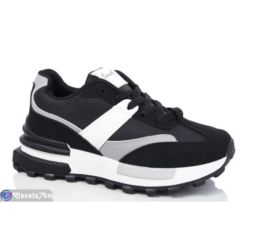 Кросівки жіночі на весну/осінь (8 пар р.37-41) чорний  "Lilin"