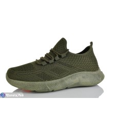 Кросівки жіночі на весну/осінь (8 пар р.36-41) хакі  "LORETA"