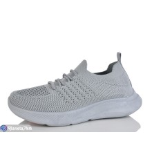 Кросівки жіночі на весну/осінь (8 пар р.36-41) сірий  "LORETA"