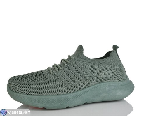 Кросівки жіночі на весну/осінь (8 пар р.36-41) зелений  "LORETA"